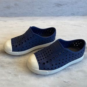 Native Jefferson Navy Kids Shoes